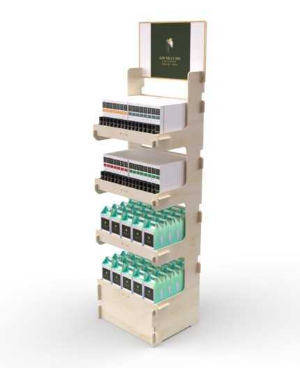 CELTIS 4 MPP - Présentoir 50x173x40 - 4 tab - Charges Lourdes
