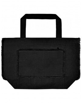 sac coton personnalisable couleur noire