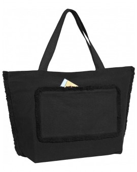 sac de plage personnalisable noir