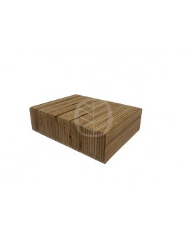 PLV bois - glorifier bois de hêtre 100x130x35mm