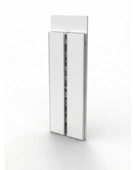 Présentoir métal pliant réutilisable – 54 x 31 x 150 cm Présentoir métal réutilisable