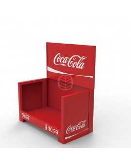 présentoir coca cola