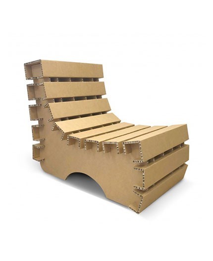 mobilier carton stand