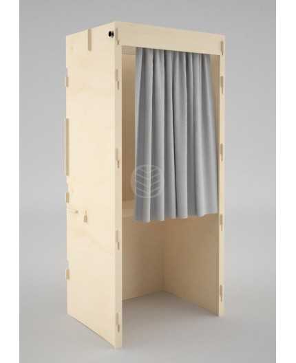 ARMARIUM - isoloir en bois - cabine d'essayage
