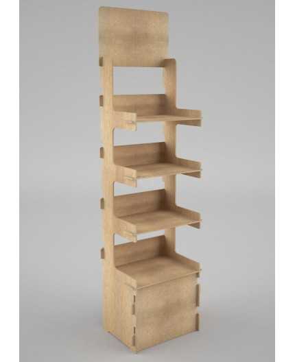 Basix - présentoir 51x38x196