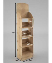 Boutix - Présentoir 51x38x191 - 5 tablettes