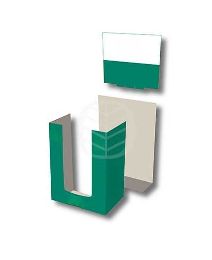 Box 1/4 palette display - carton - Made in France