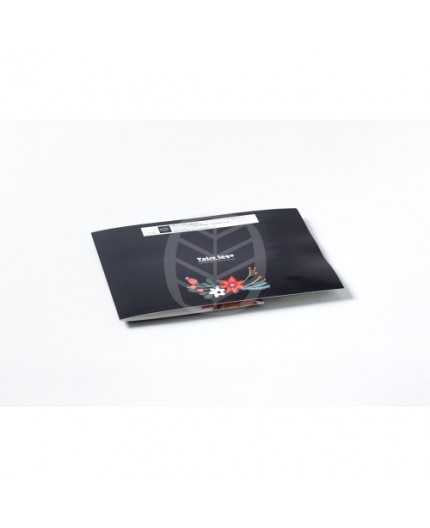Carte de voeux - 1 barre 10 g chocolat Grand Cru - Impression recto-verso