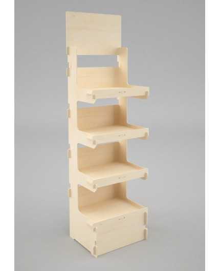 CELTIS 4 MPP - Présentoir 50x173x40 - 4 tab - Charges Lourdes