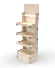 CELTIS 4L - Présentoir 60x173x40 - 4 tablettes - format 1/4 palette