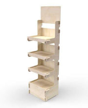 CELTIS 4M - Présentoir 50x173x40 - 4 tablettes