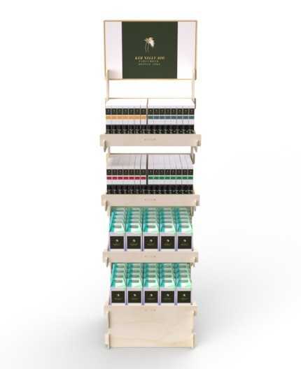 CELTIS 4M - Présentoir 50x173x40 - 4 tablettes