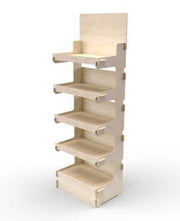 CELTIS 5L - Présentoir 60x173x40 - 5 tablettes - format 1/4 palette