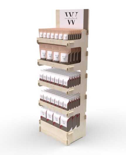 CELTIS 5L - Présentoir 60x173x40 - 5 tablettes - format 1/4 palette