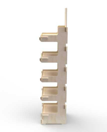CELTIS 5S - Présentoir 40x173x40 - 5 tablettes