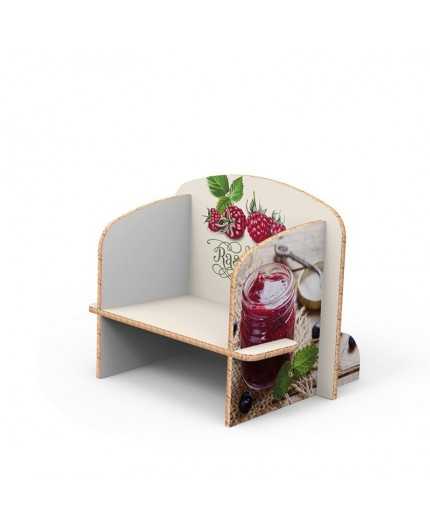 Cléa 1 - Présentoir de comptoir carton alvéolaire 39x31