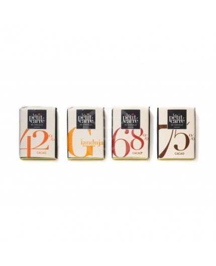 Coffret personnalisé - 16 carrés chocolats - Dorure à chaud