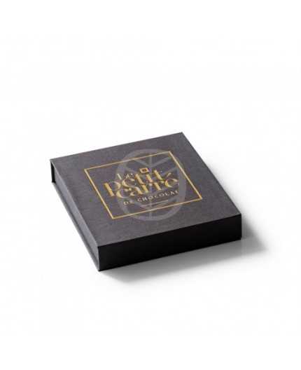 Coffret personnalisé - 24 carrés chocolats - Dorure à chaud