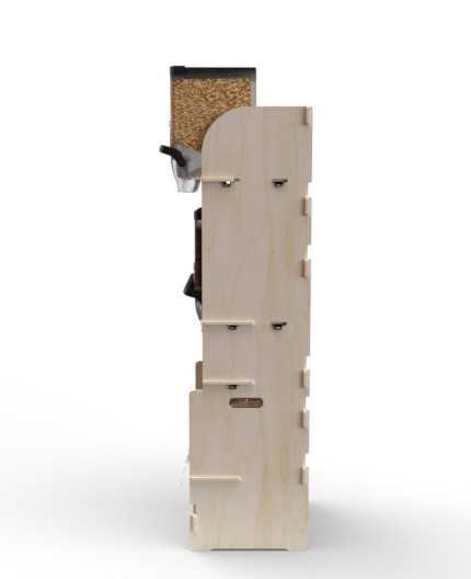 Configurateur Trémies - Meuble Vrac 60 - 3 tablettes - L.62cm