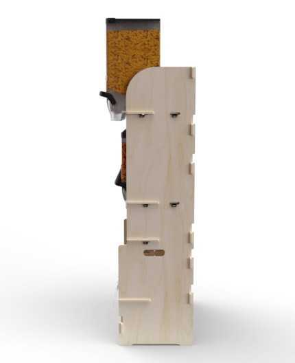 Configurateur Trémies - Meuble Vrac 90 - 3 tablettes - L.92cm