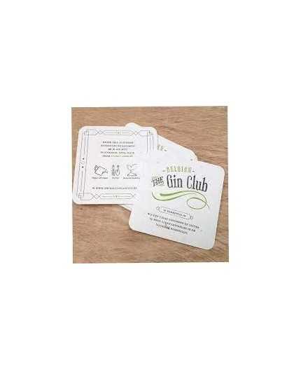 Sous-bock papier ensemencé imprimé - 225gr