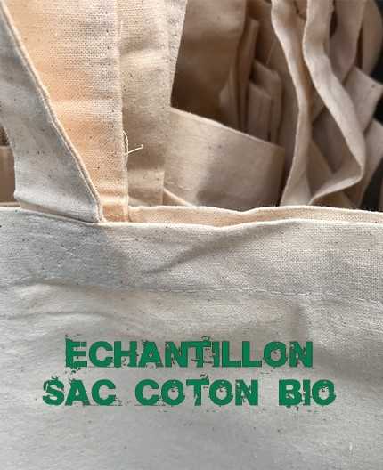 Echantillon sac coton BIO