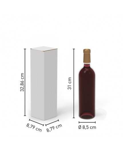 Etuis bouteille carton - 1 bouteille