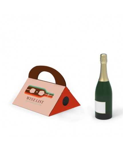 Etuis porte bouteille Triangle - 1 bouteille