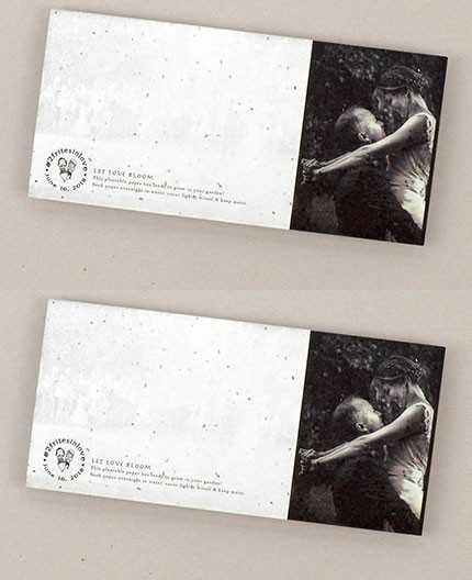Flyer 10x21 papier ensemencé - recto