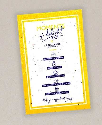 Flyer A4 papier ensemencé - recto/verso