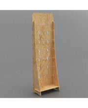 GARRYA 1P - Présentoir bois broches métal 165x55cm