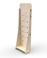 GARRYA 1 - Présentoir bois pour broches 165x55cm