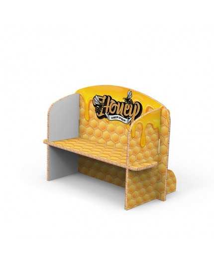 Hanna 1 - Présentoir de comptoir carton alvéolaire 49x26