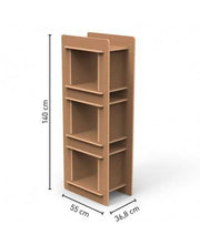 Honoré - présentoir colonne Kraft 55x37x140