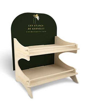 LARIX - Présentoir de comptoir 2 tablettes - (L) 39cm