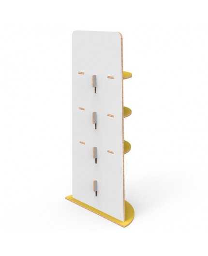 Marcel - Présentoir de sol carton alvéolaire 78x37cm