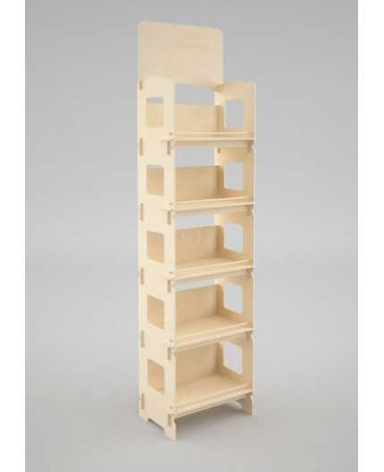 Modulis - Présentoir modulable 3 à 5 niveaux - 60x40