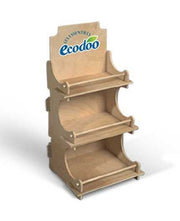 NYSSA - Présentoir de comptoir  bois 3 tablettes - (L) 26cm