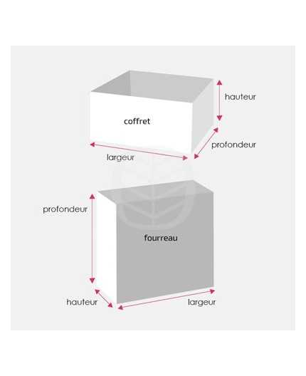 Packaging carton - Coffret Coulissant en carton
