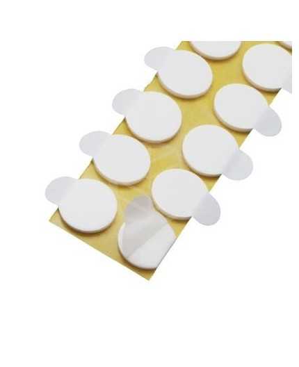 Lot de 1000 pastilles adhésives double face 20mm pour stop rayon