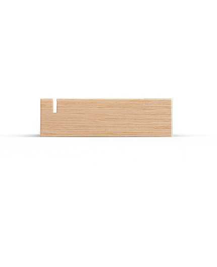 PLV bois - Bloc rainuré 200x100x20mm