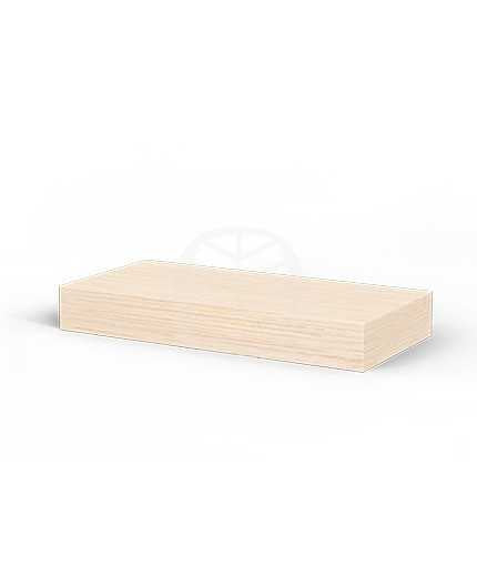 PLV bois - Bloc rainuré 300x50x20mm