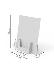 Porte leaflet carton - format A5 - 27x32 - présentoir flyers