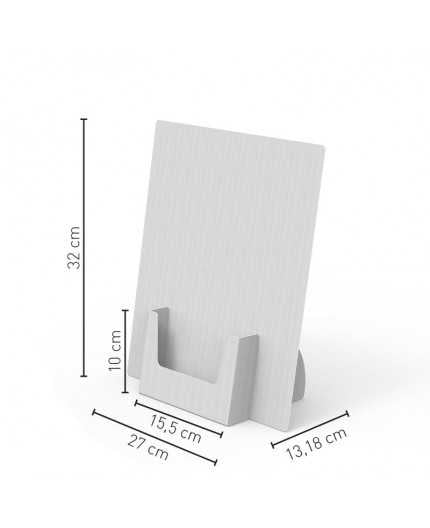 Porte leaflet carton - format A5 - 27x32 - présentoir flyers