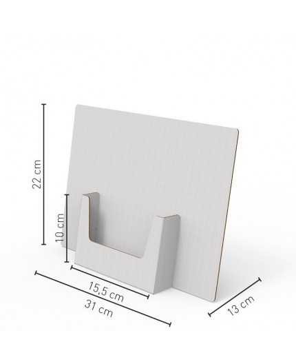 Porte leaflet carton - format A5 - 31x22 - présentoir flyers