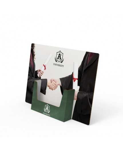 Porte leaflet carton - format A5 - 31x22 - présentoir flyers