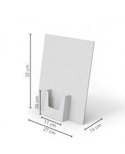 Porte leaflet carton - format A6 - 27x32 - présentoir flyers