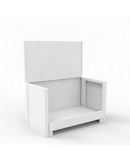 Présentoir métal pliant de comptoir Pharma – format 30 × 20 cm