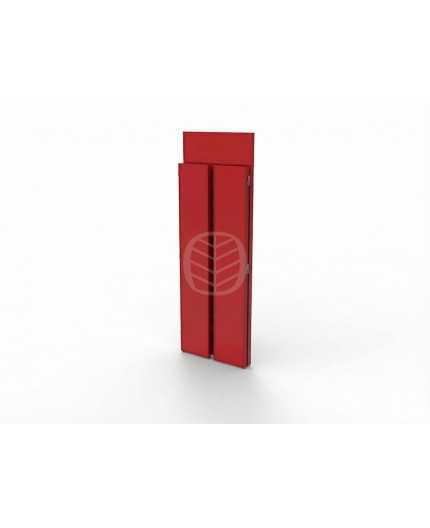 Présentoir métal pliant réutilisable – 54 x 31 x 150 cm