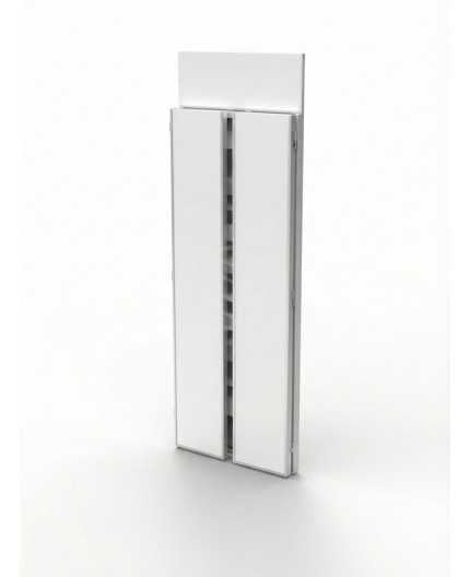 Présentoir métal pliant réutilisable – 54 x 31 x 150 cm